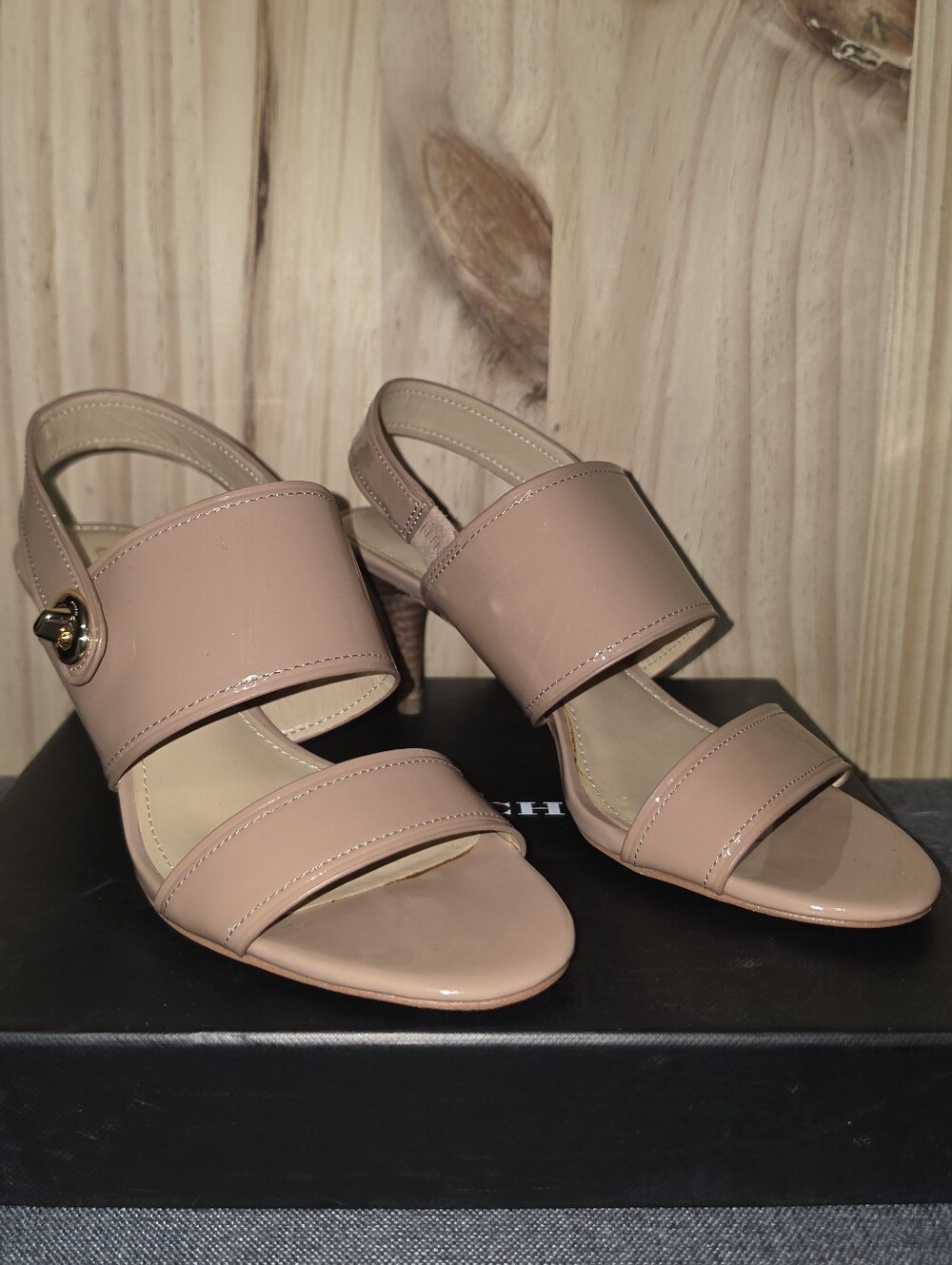 Coach Nude Pink Heels